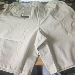 PUBLIC REC Flex Shorts 34W 9.5 - Sand color